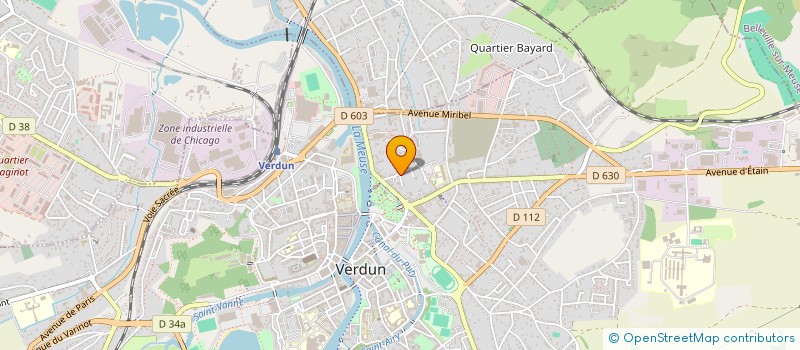 localisation de l'entreprise LOSSER ET ASSOCIES à VERDUN