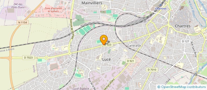 localisation de l'entreprise LOSSON ET TAVEL à LUCE