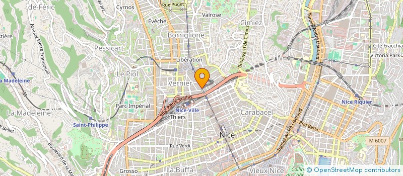 localisation de l'entreprise LOSSYL  NICE