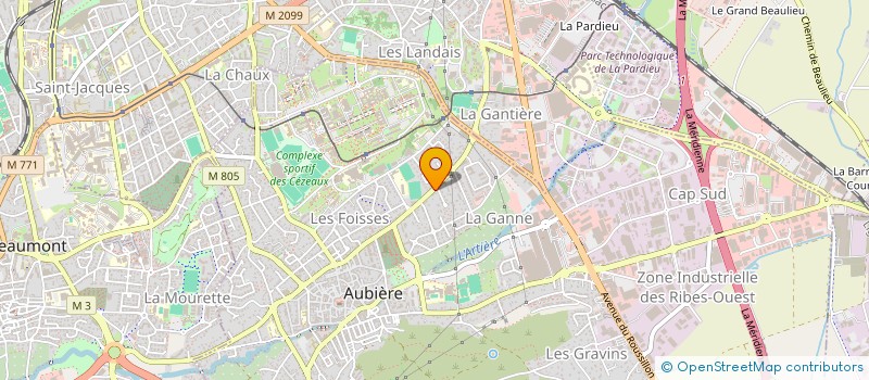 localisation de l'entreprise LOST ROAD TRAVEL  AUBIERE