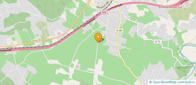 localisation de l'entreprise LOSTHOS  VIDAUBAN