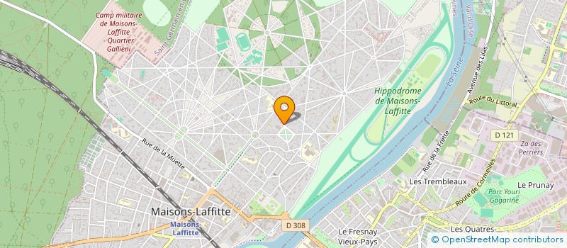 localisation de l'entreprise LOSY IMMO  MAISONS-LAFFITTE