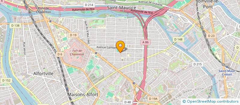 localisation de l'entreprise LOSYL à MAISONS-ALFORT