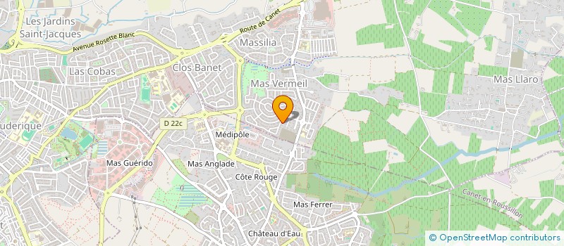 localisation de l'entreprise LOSYLU à PERPIGNAN