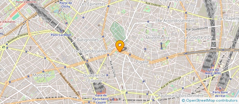 localisation de l'entreprise LOT CENT à MONTREUIL