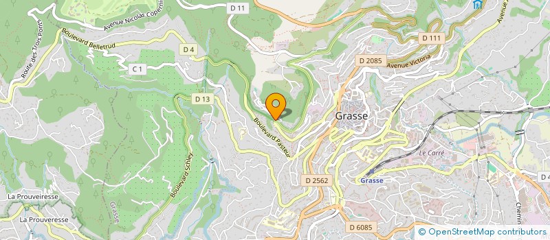 localisation de l'entreprise LOT DU PRADO 3  GRASSE