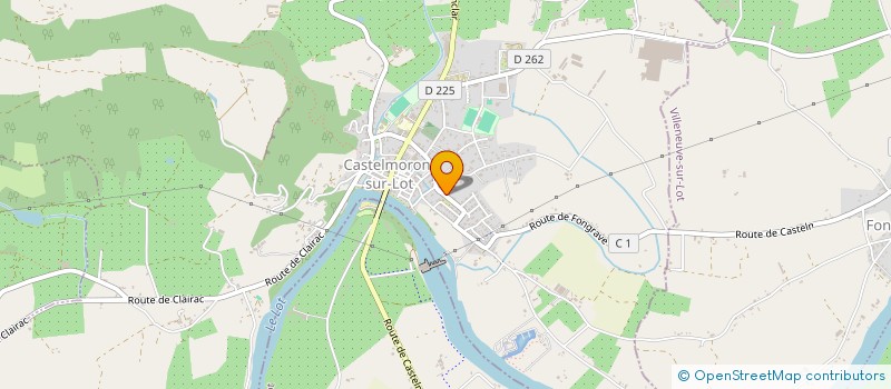 localisation de l'entreprise LOT'ENVI  CASTELMORON-SUR-LOT