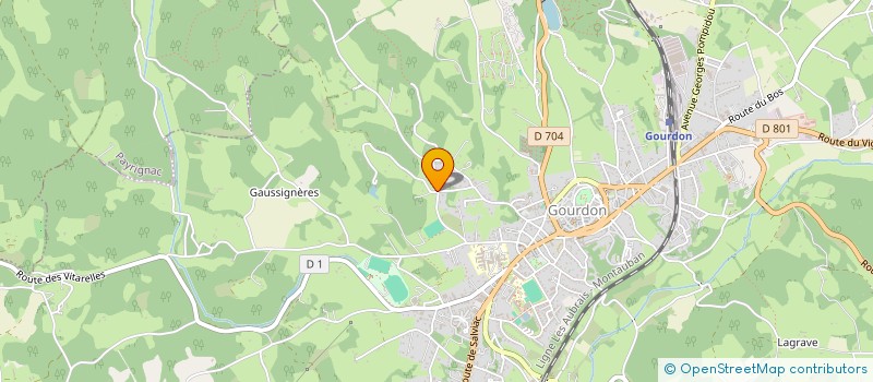 localisation de l'entreprise LOT'OISE  GOURDON