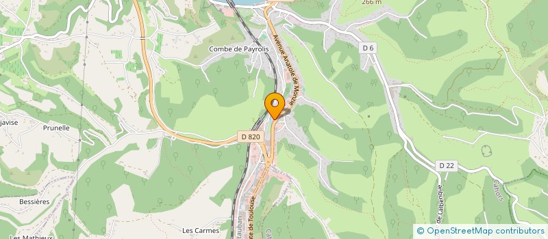 localisation de l'entreprise LOT PARE-BRISE  CAHORS