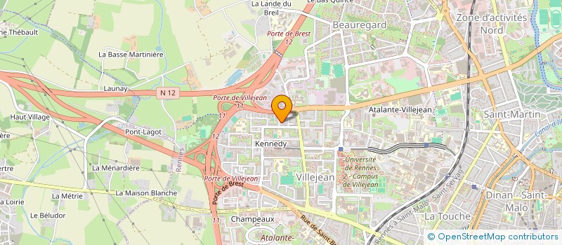 localisation de l'entreprise LOTARIA  RENNES