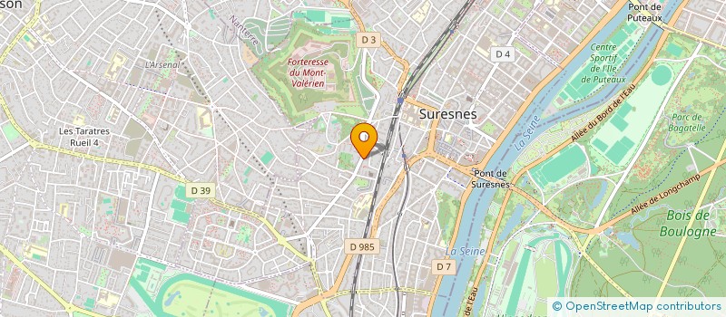 localisation de l'entreprise LOTENA à SURESNES