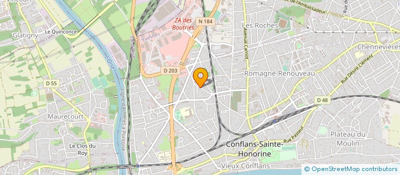 localisation de l'entreprise LOTENGO  CONFLANS-SAINTE-HONORINE