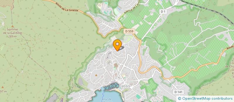 localisation de l'entreprise LOTER  CASSIS