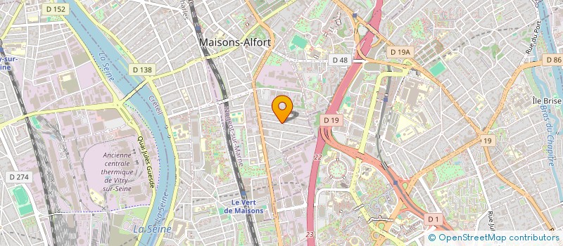 localisation de l'entreprise LOTEX NEGOCE  MAISONS-ALFORT