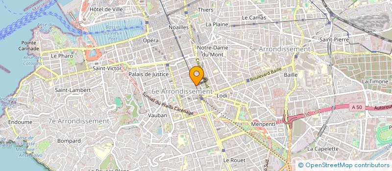 localisation de l'entreprise LOTFI à MARSEILLE