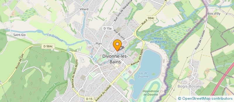 localisation de l'entreprise LOTGO  DIVONNE-LES-BAINS