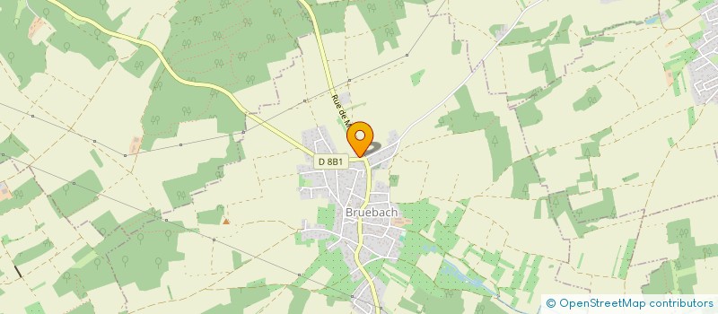 localisation de l'entreprise LOTH & FILS  BRUEBACH