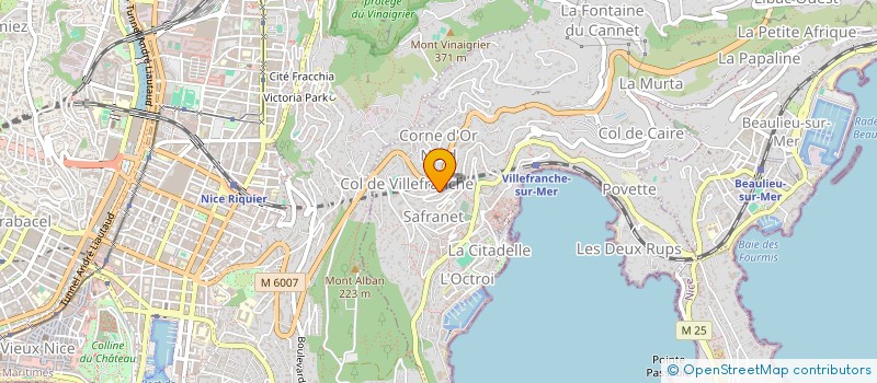 localisation de l'entreprise LOTHOSSO à VILLEFRANCHE-SUR-MER