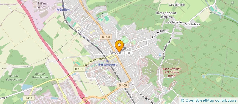 localisation de l'entreprise LOTI  BESSANCOURT