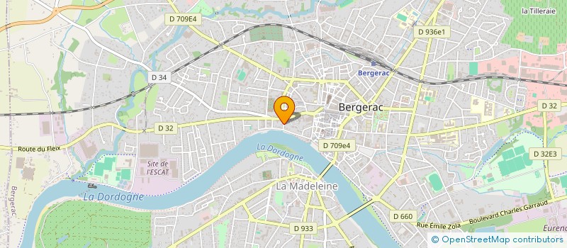 localisation de l'entreprise LOTI à BERGERAC