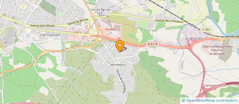 localisation de l'entreprise LOTI à CARCASSONNE