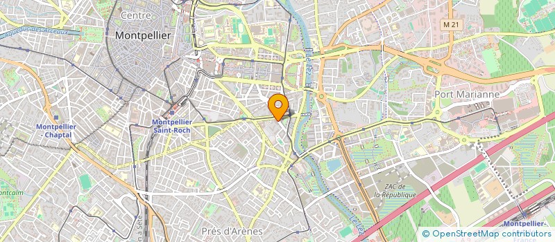 localisation de l'entreprise LOTI CONCIERGERIE à MONTPELLIER