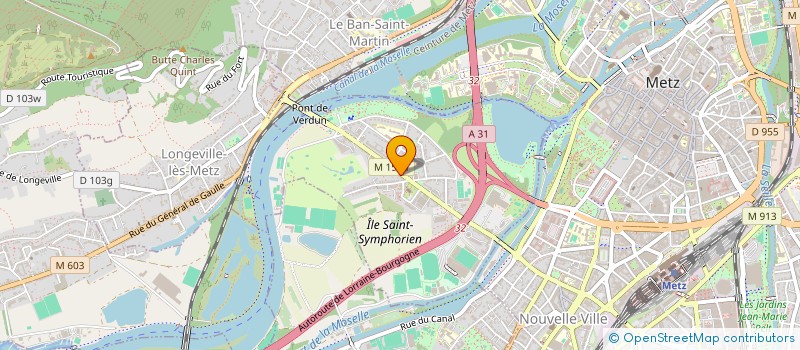 localisation de l'entreprise LOTI-EST à LONGEVILLE-LES-METZ