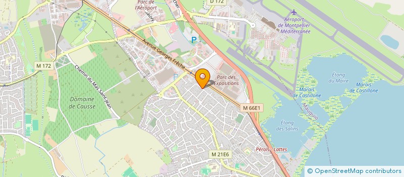 localisation de l'entreprise LOTI LANGUEDOC à PEROLS