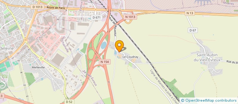 localisation de l'entreprise LOTI SONE  LE VIEIL-EVREUX