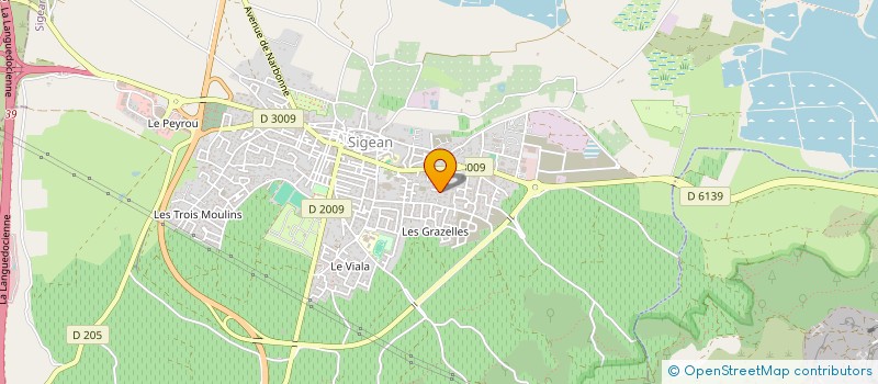 localisation de l'entreprise LOTI SYSTEM à SIGEAN