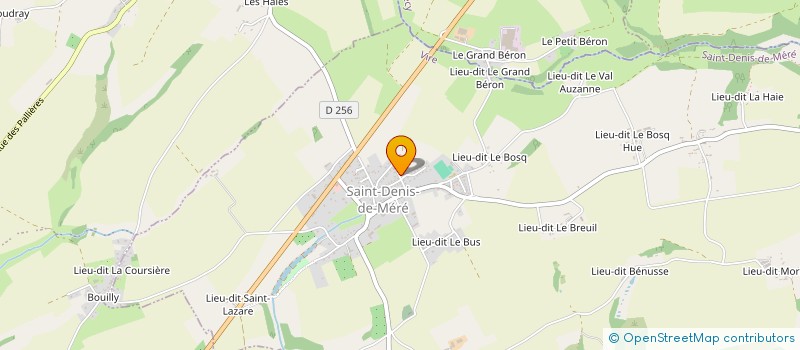 localisation de l'entreprise LOTIBAT  SAINT-DENIS-DE-MERE