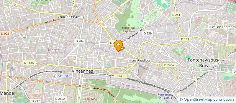localisation de l'entreprise LOTICHAVAL à FONTENAY SOUS BOIS