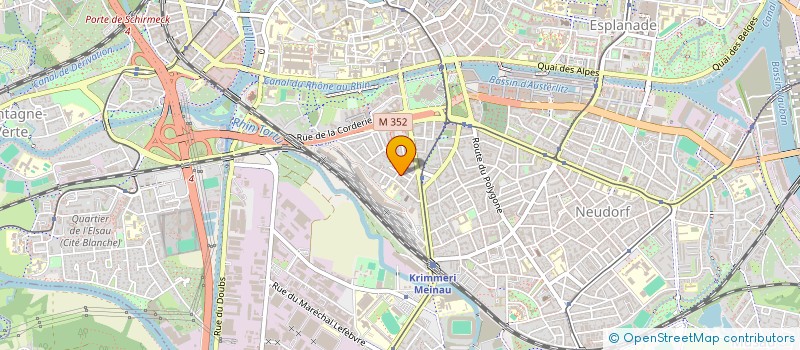 localisation de l'entreprise LOTICITE à STRASBOURG
