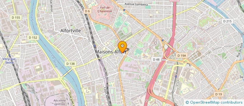 localisation de l'entreprise LOTIF  MAISONS-ALFORT
