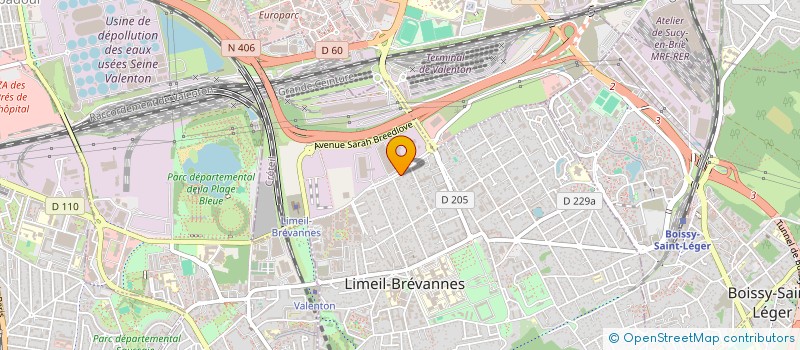 localisation de l'entreprise LOTIFICA à LIMEIL-BREVANNES