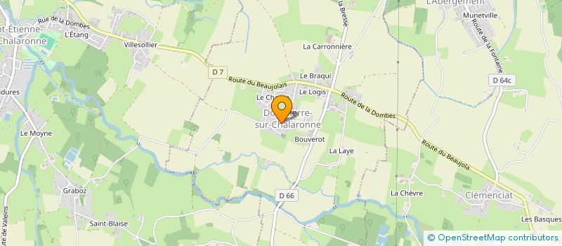 localisation de l'entreprise LOTIM S  VILLEFRANCHE-SUR-SAONE