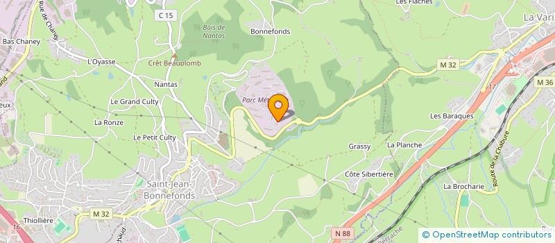 localisation de l'entreprise LOTIM TELECOM  SAINT-JEAN-BONNEFONDS