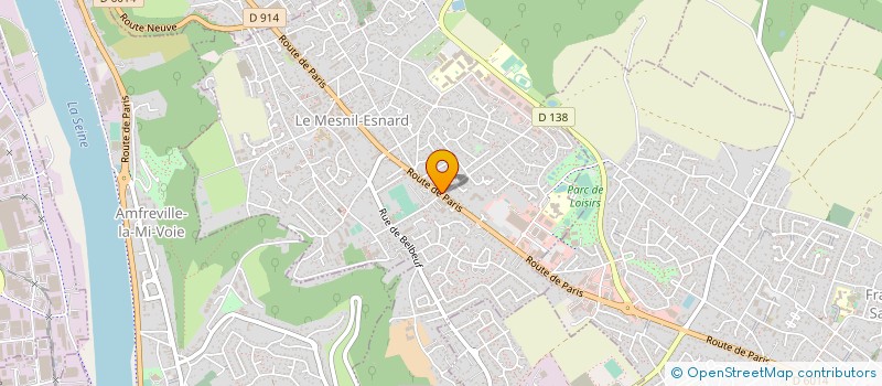 localisation de l'entreprise LOTIMA  LE MESNIL-ESNARD