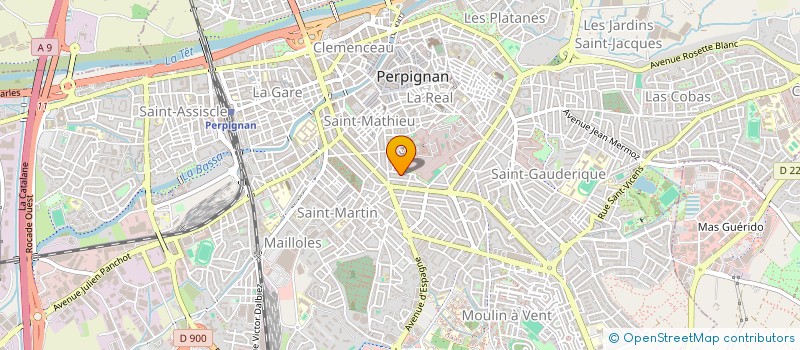 localisation de l'entreprise LOTIMER à PERPIGNAN