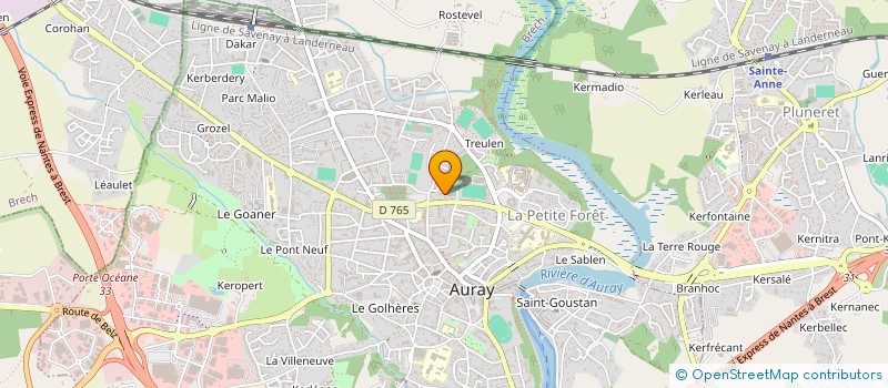 localisation de l'entreprise LOTISEMENT DOUAREN ER MELINER à BRECH