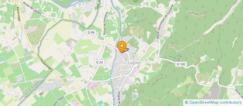 localisation de l'entreprise LOTISSEMENT DU PUGET-FREJUS  LAGNES