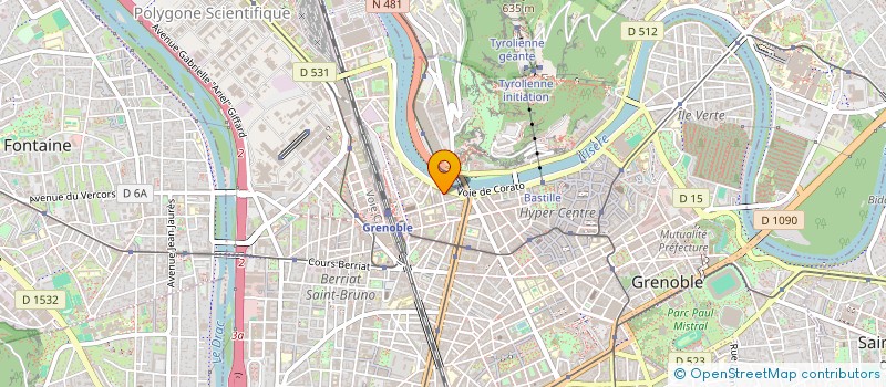 localisation de l'entreprise LOTISSEMENT LA MADELEINE à GRENOBLE