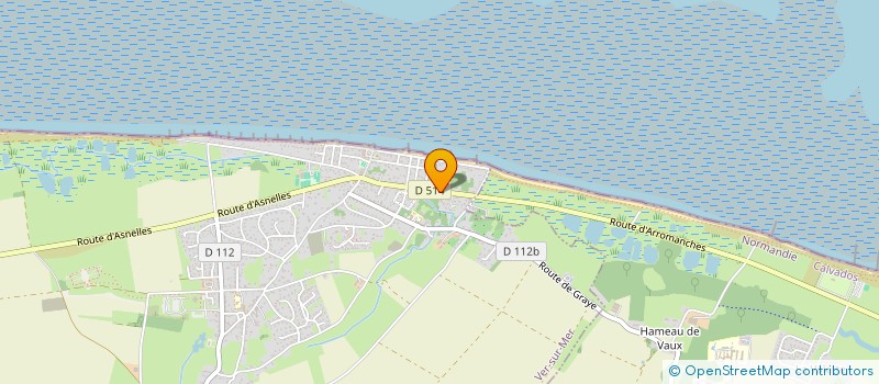 localisation de l'entreprise LOTISSEMENT RESID DU COTEAU à VER-SUR-MER