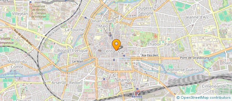 localisation de l'entreprise LOTISSEMENTS & CONSTRUCTIONS SA à RENNES