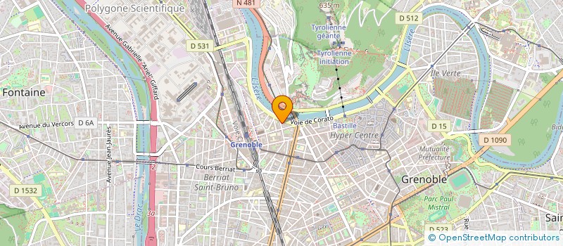 localisation de l'entreprise LOTISSEMENTS DURANDAL à GRENOBLE