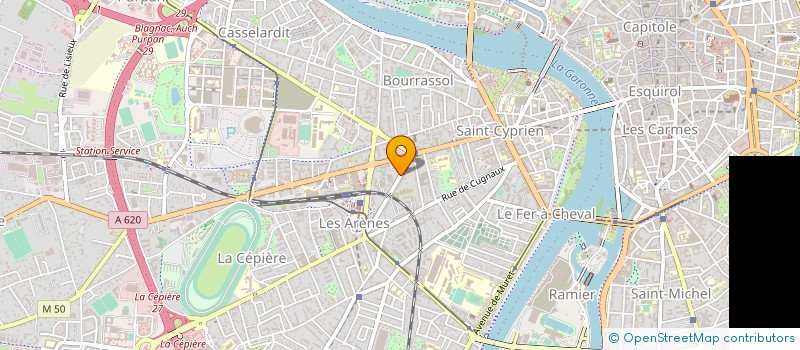 localisation de l'entreprise LOTISUD à TOULOUSE