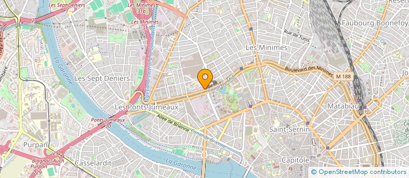 localisation de l'entreprise LOTO PRESSE AMBININTSOA  TOULOUSE