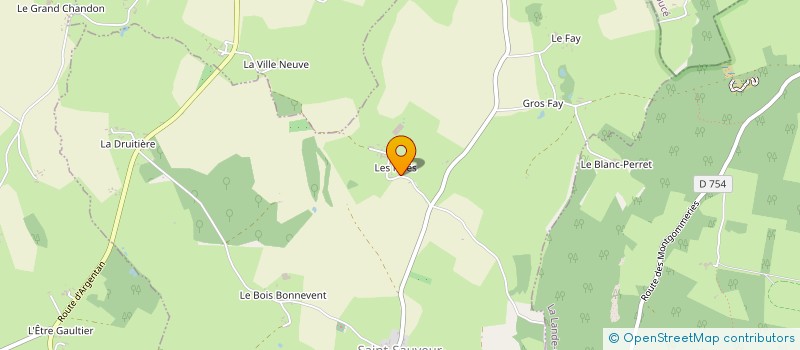 localisation de l'entreprise LOTONANT à SAINT-MARTIN-DES-LANDES