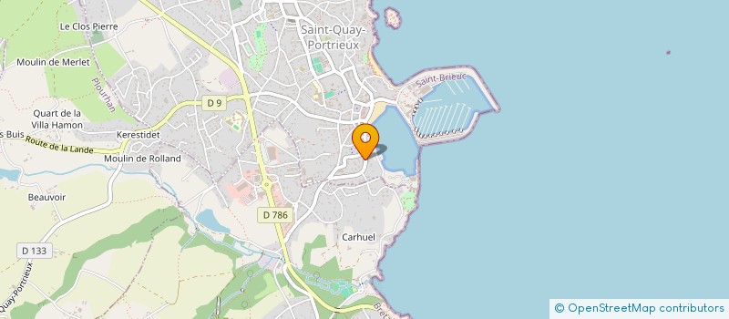 localisation de l'entreprise LOTREMI  SAINT-QUAY-PORTRIEUX