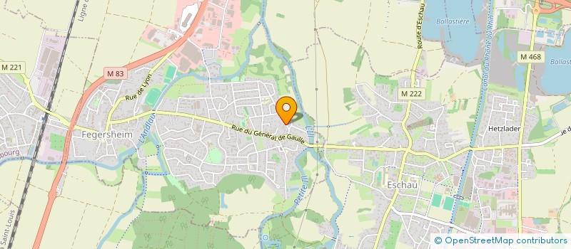 localisation de l'entreprise LOTRY  FEGERSHEIM